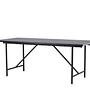 Astrid  Dining table  MDF Veneer  Matte black  200×75cm 7