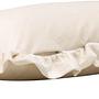 Hailey  Kissenbezug  Poly Samt Weiß 70×100cm 3