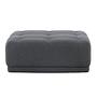 Turin  Pouf  Fabric  Dark grey 3