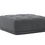 Turin  Pouf  Fabric  Dark grey 8