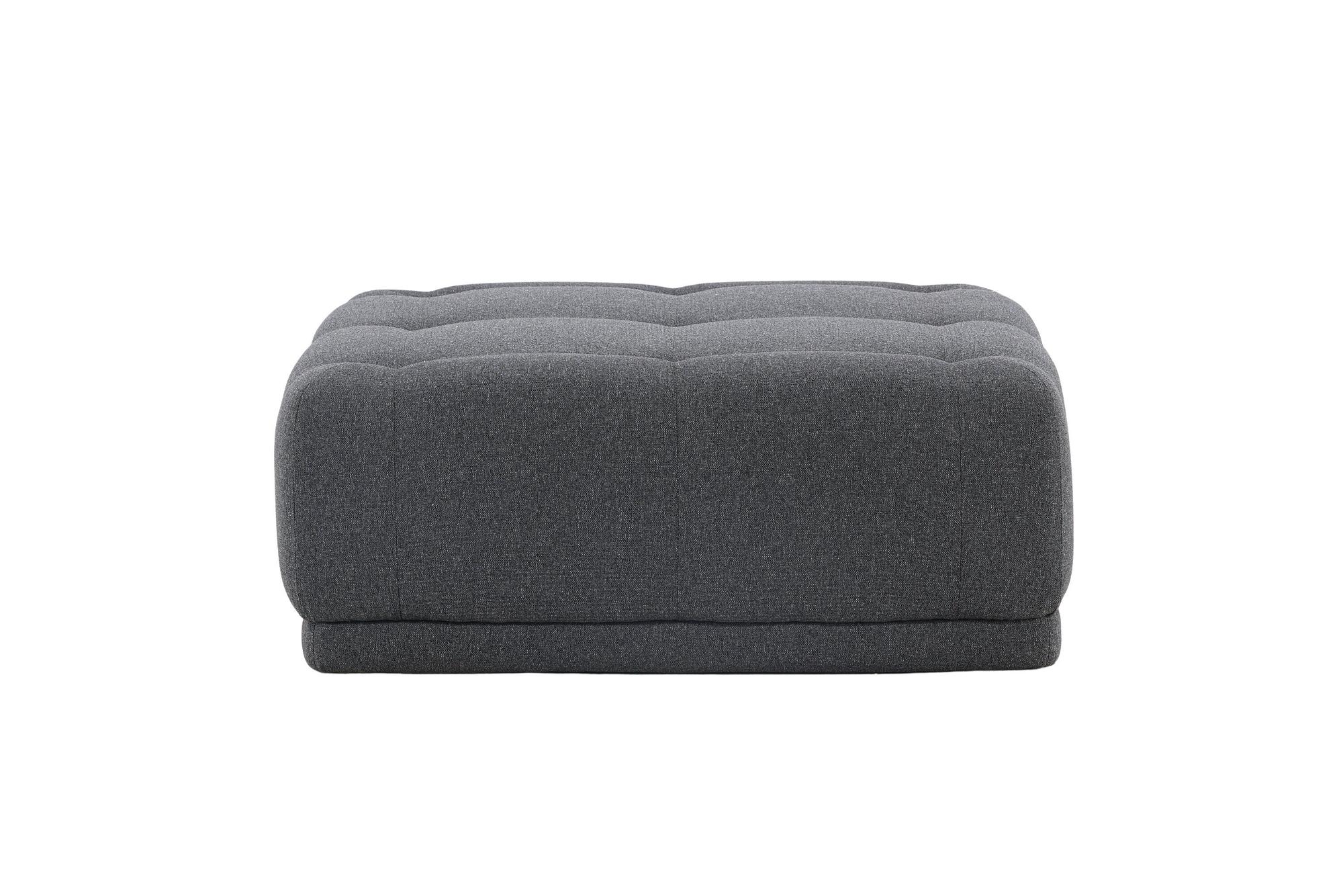 Torino  Pouf  Tessuto  Grigio scuro 6