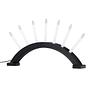 Kebnekaise Table lamp Pine wood Black White 1