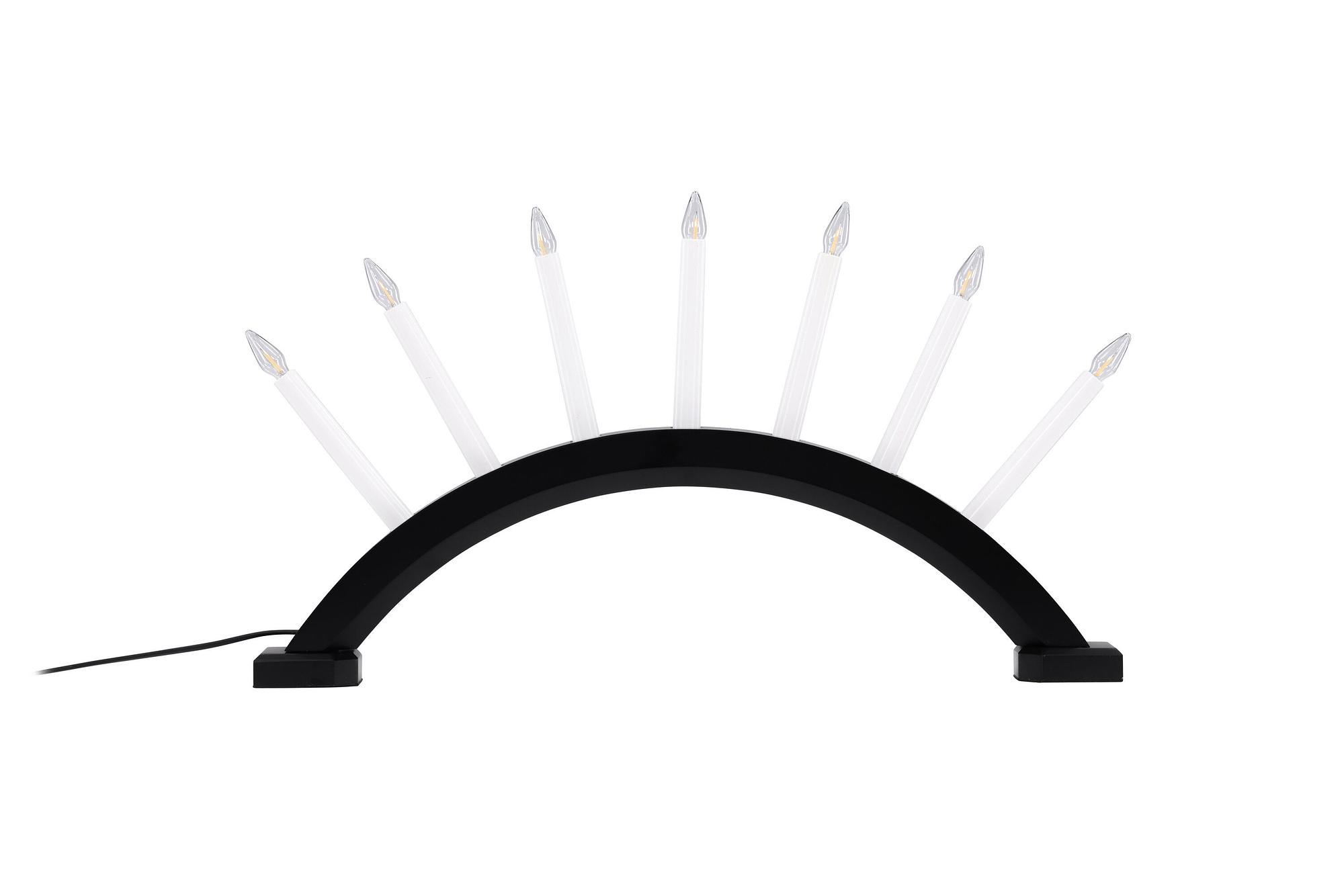 Kebnekaise Table lamp Pine wood Black White 0