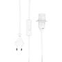 Sälen Pendant light Metal/MDF White ø35cm 3