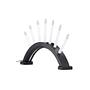 Kebnekaise Table lamp Pine wood Black White 2