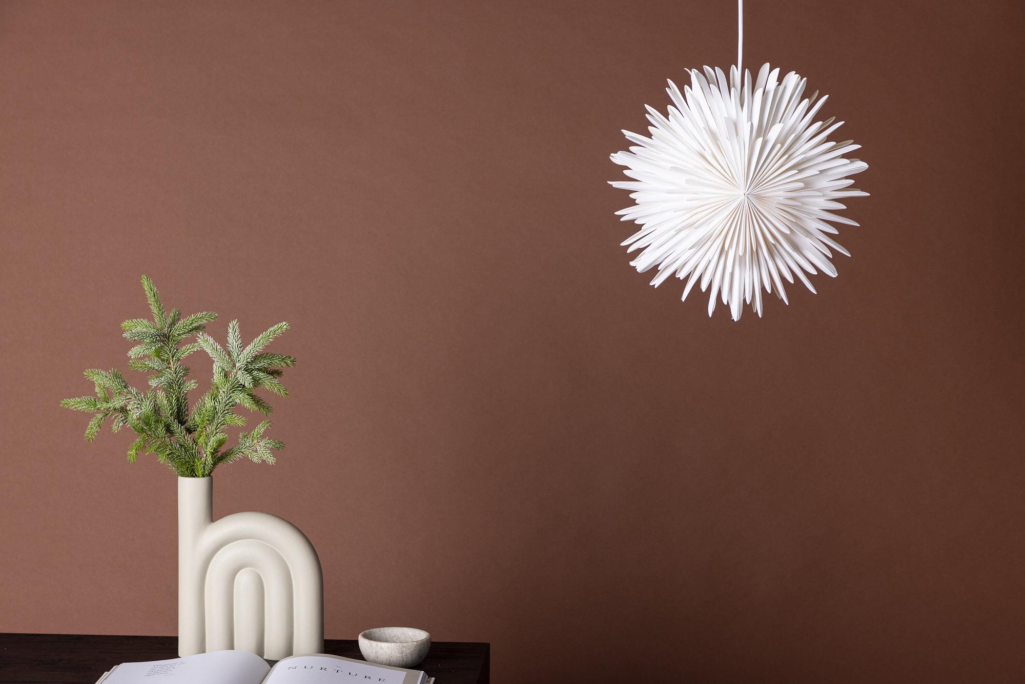 Sälen  Pendelleuchte  Metall/MDF Weiß ø35cm 4