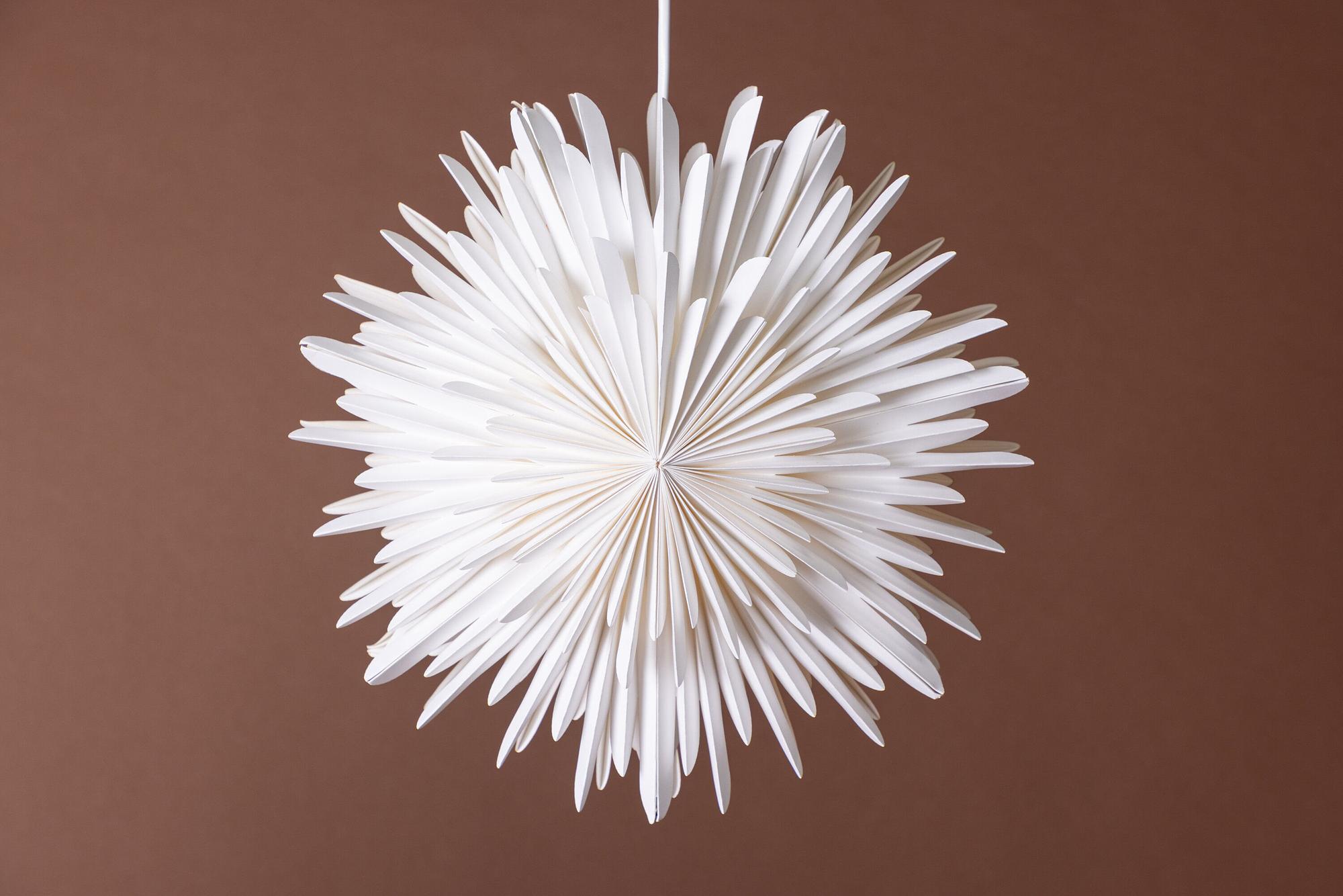 Sälen Pendant light Metal/MDF White ø35cm 5