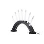 Kebnekaise Table lamp Pine wood Black White 8