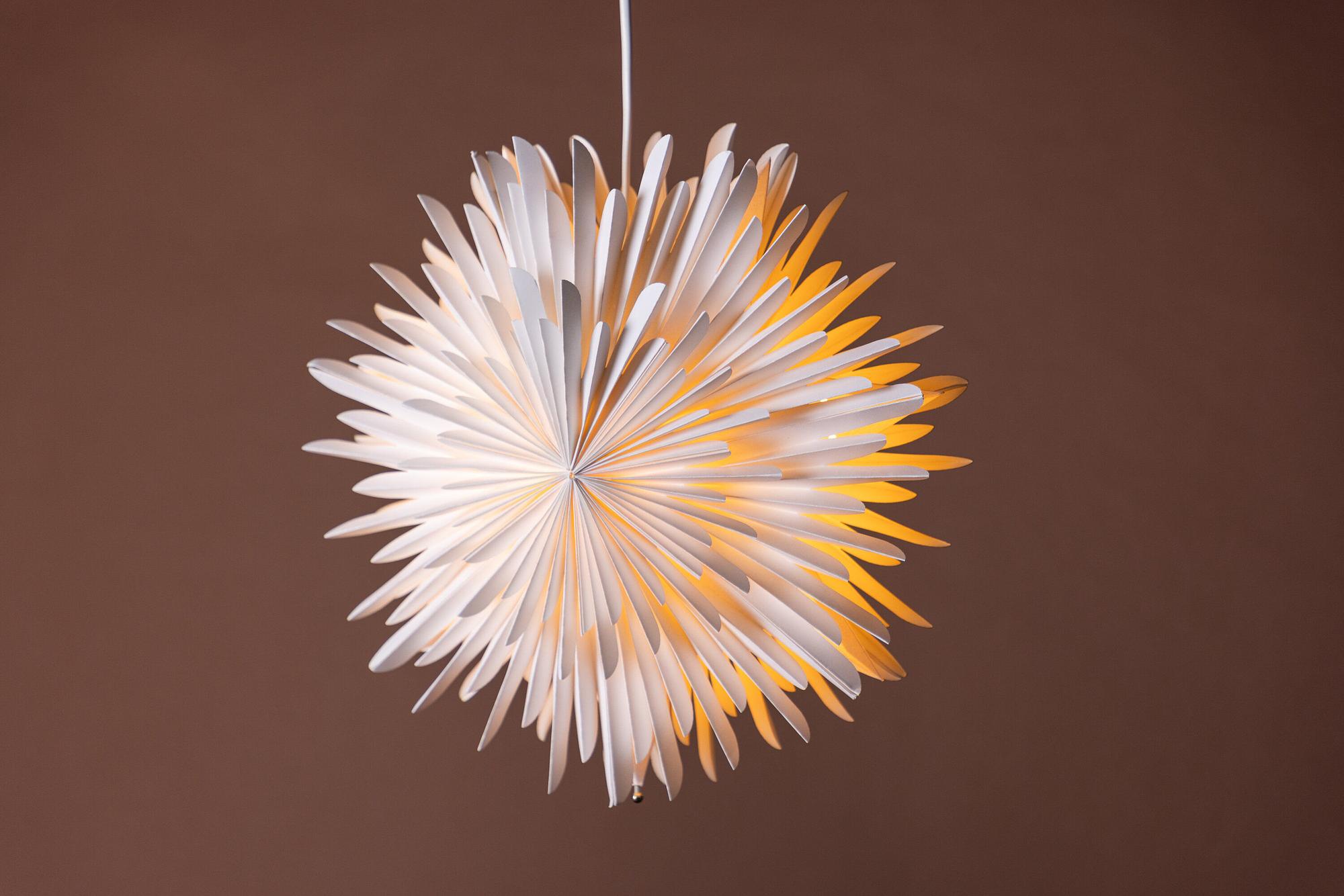 Sälen Pendant light Metal/MDF White ø35cm 6
