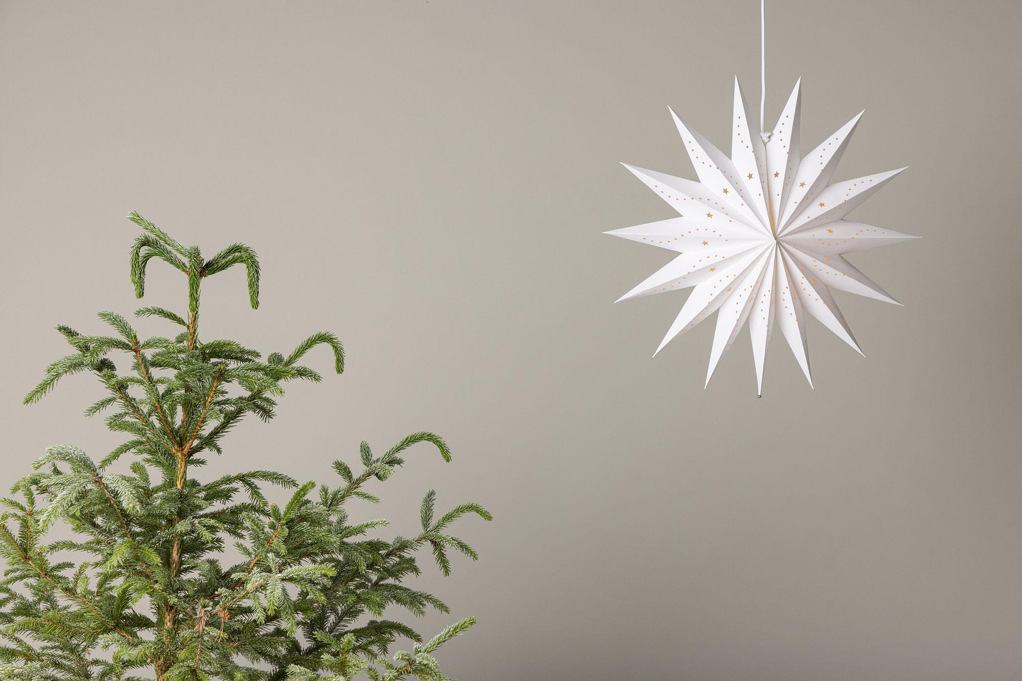 Lindvallen Pendant light Metal/MDF White ø51cm 4