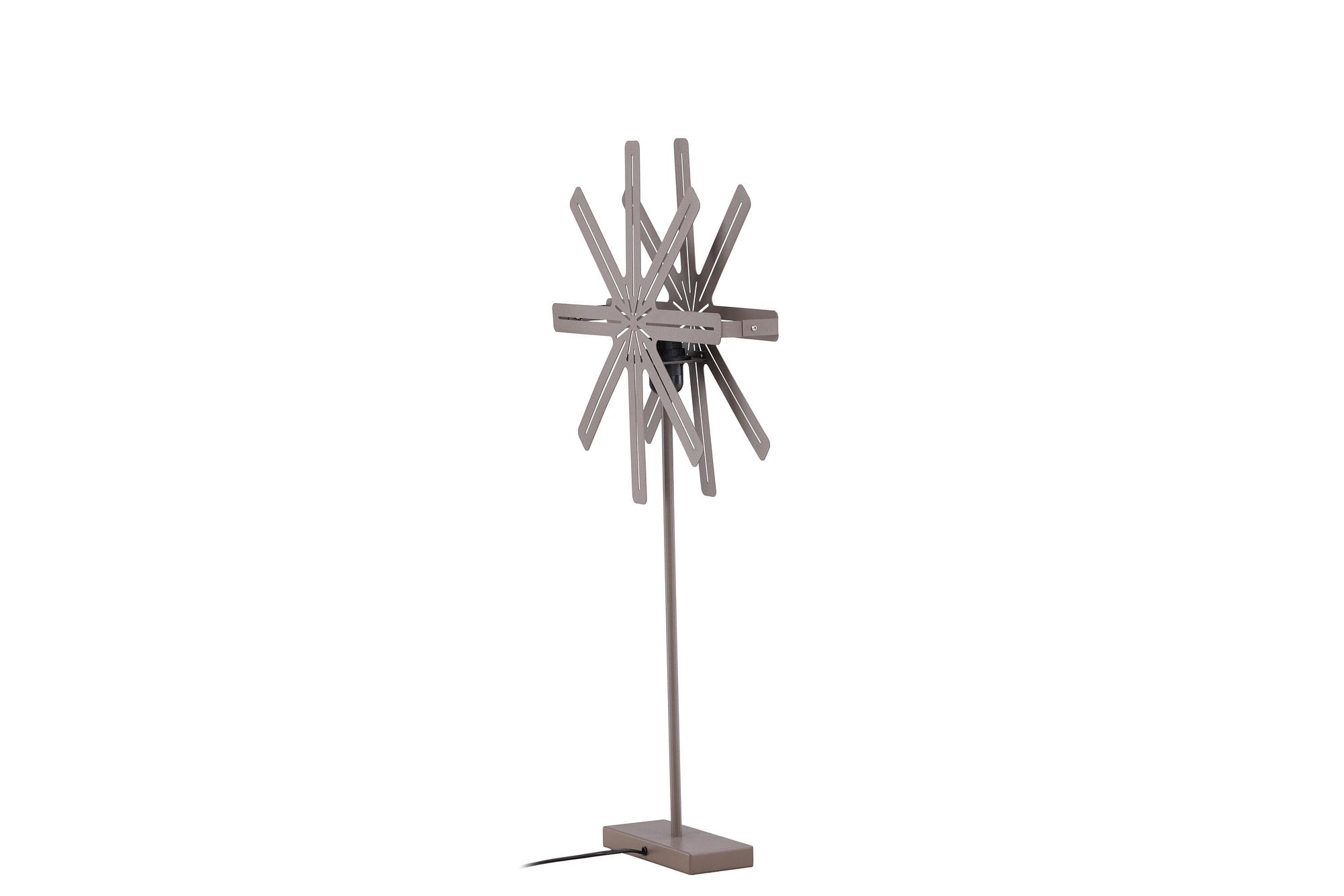 Säfsen Stehleuchte Metall/MDF Mocca ø40cm 8