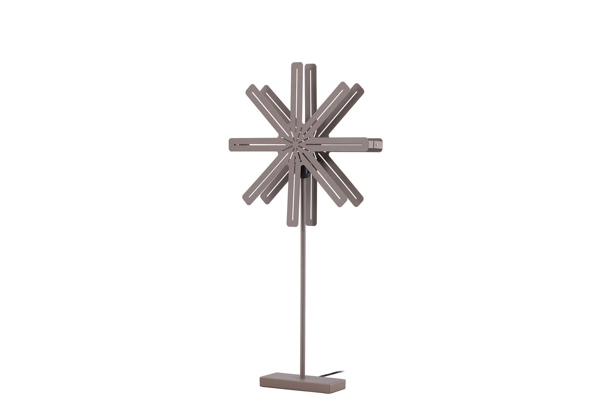 Säfsen Stehleuchte Metall/MDF Mocca ø40cm 1