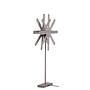 Säfsen Stehleuchte Metall/MDF Mocca ø40cm 4