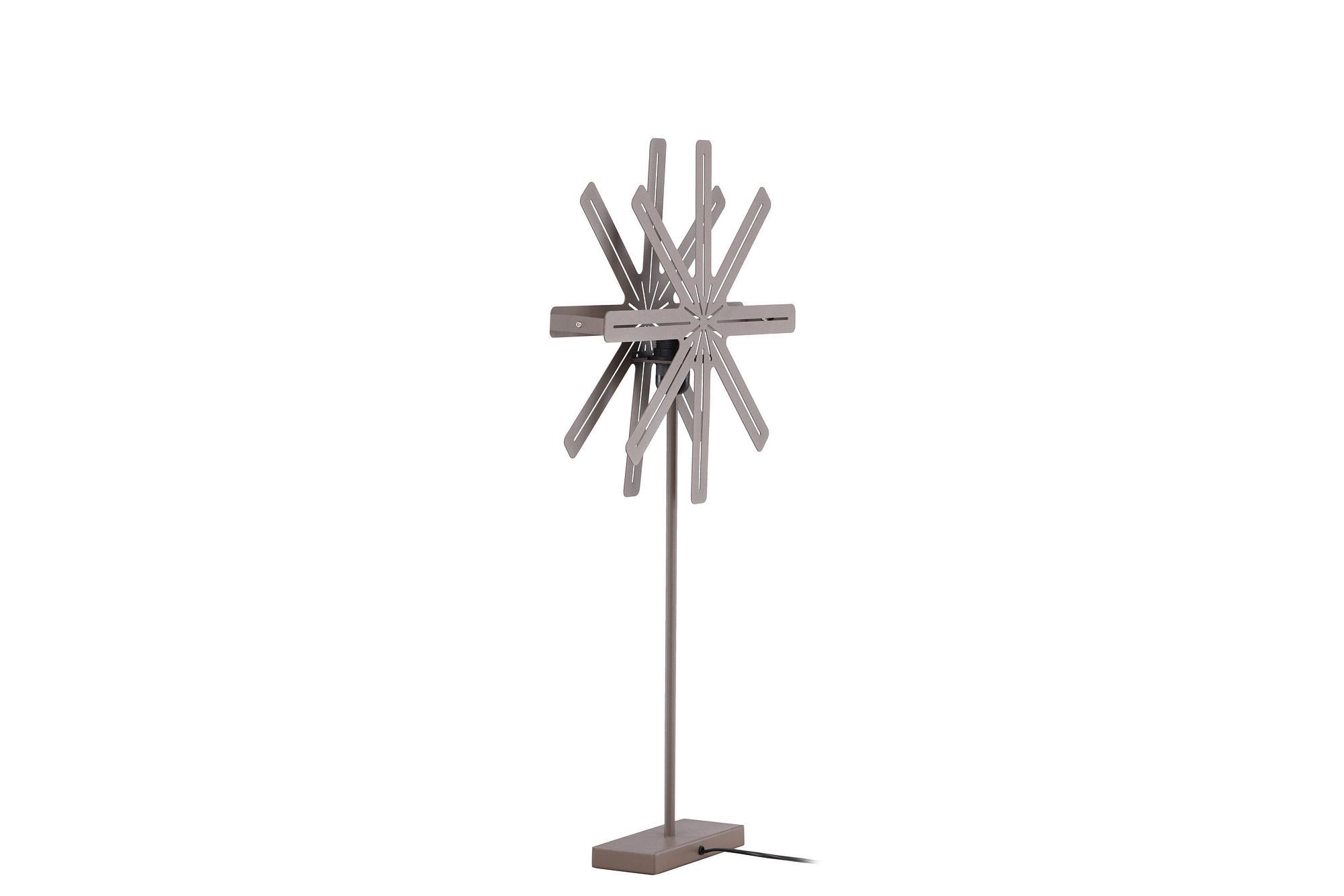 Säfsen Stehleuchte Metall/MDF Mocca ø40cm 4