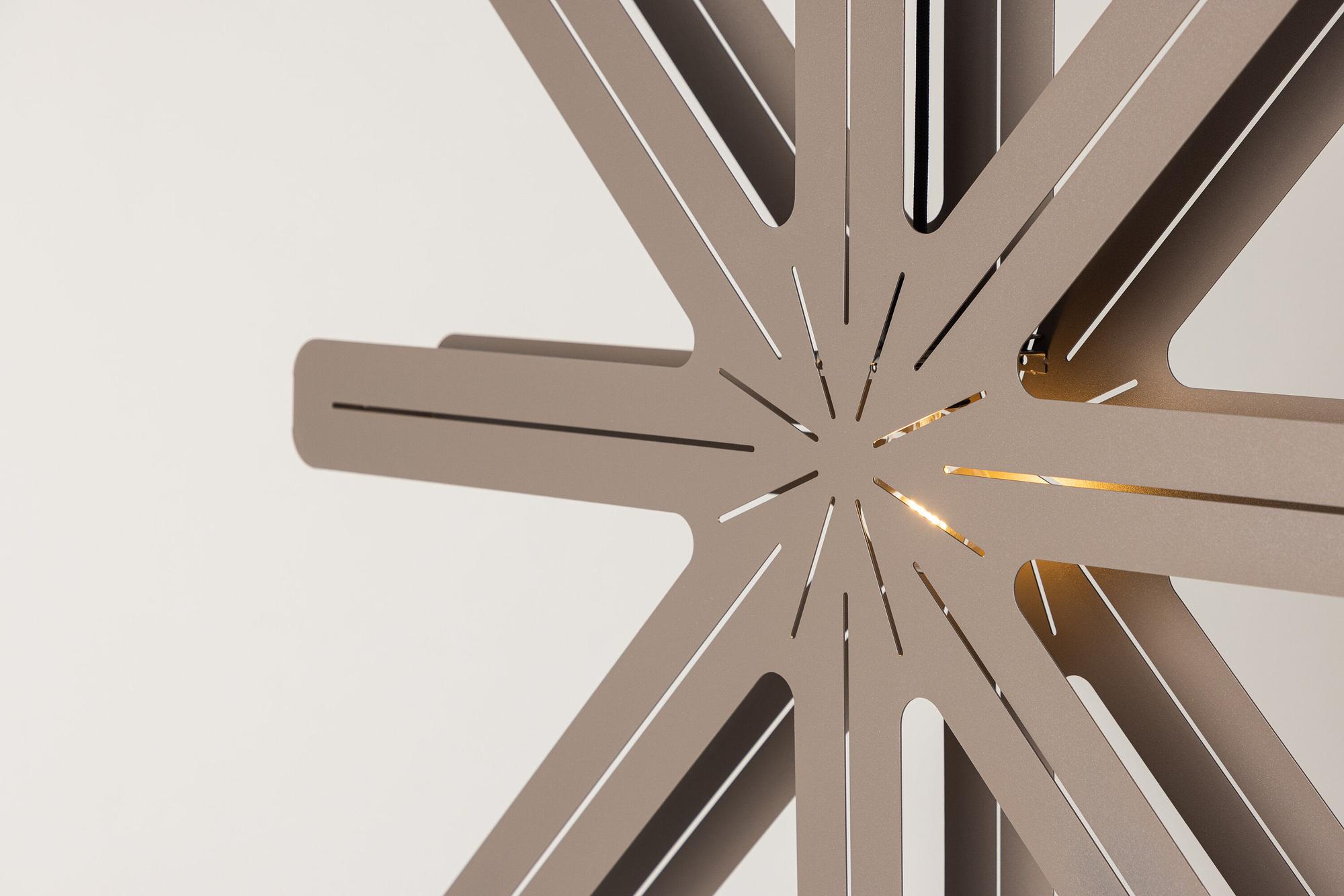 Säfsen  Pendant lamp Steel Mocca Ø80cm 5