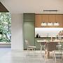 Odeon 3-light pendant light steel gray 0