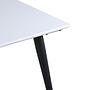 Jimmy Dining table Black White HPL 150x76cm 4