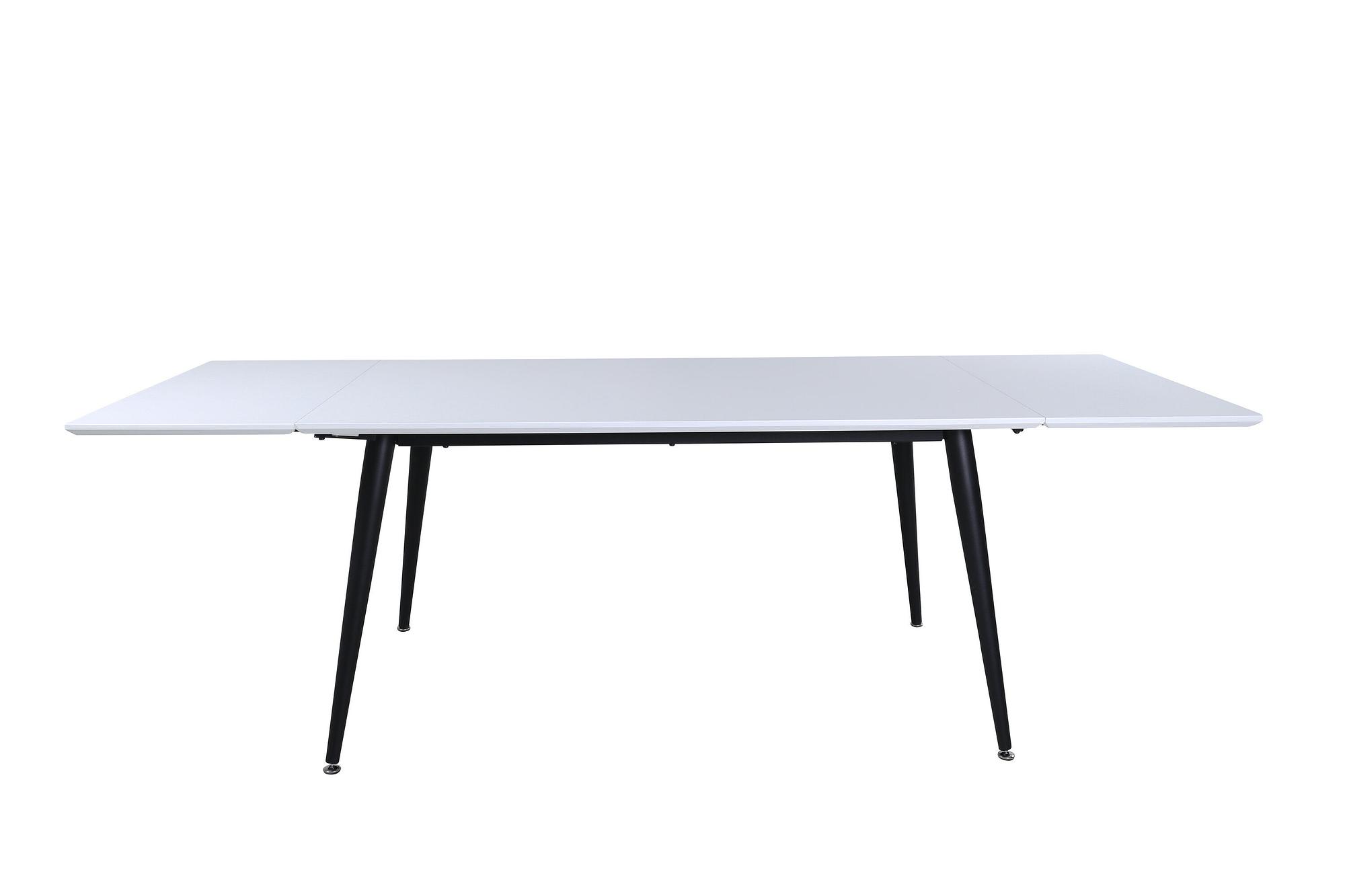 Jimmy Esstisch Schwarz Weiß HPL 150x76cm 7