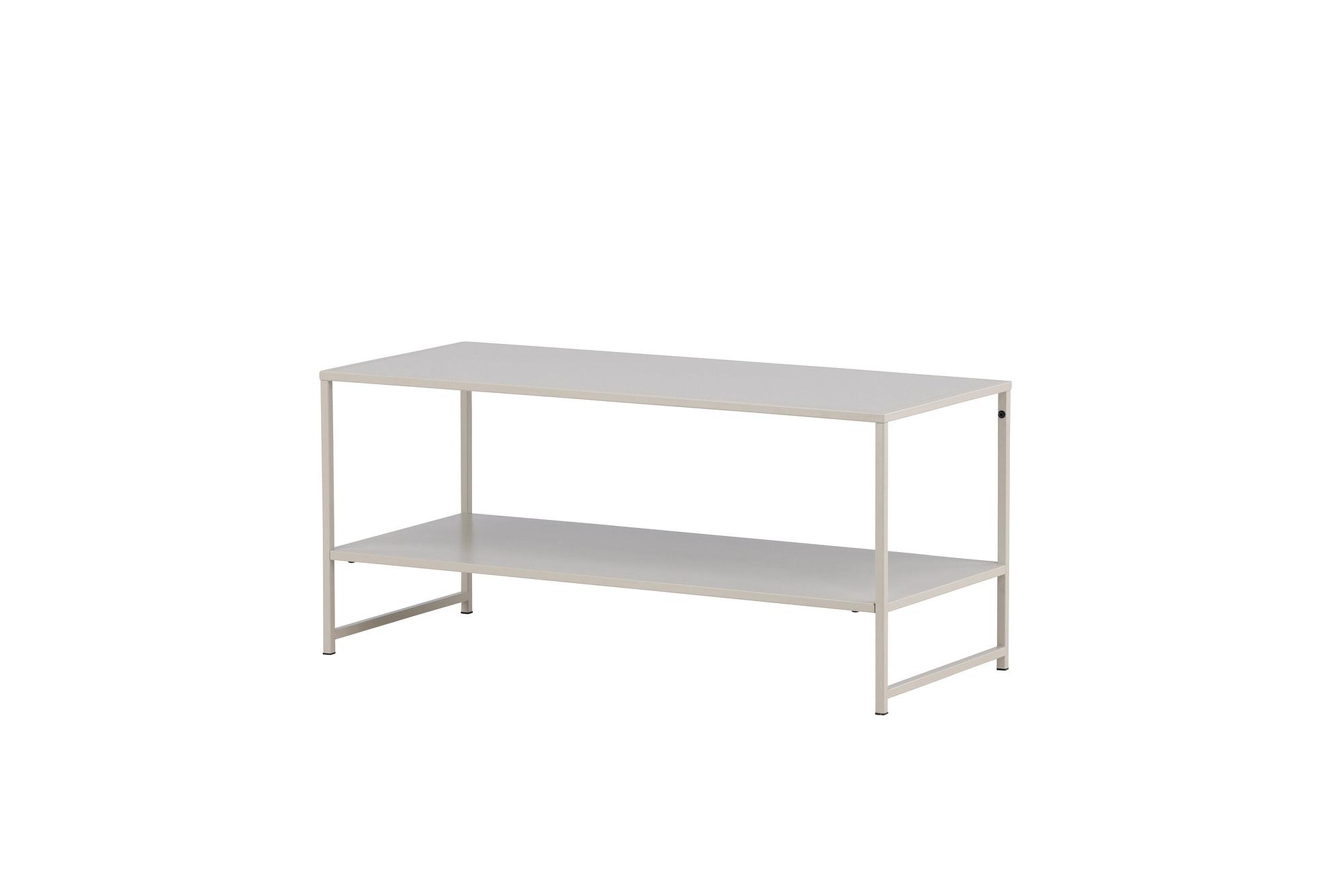 Staal Couchtisch Stahl Beige 1
