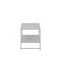 Steel Coffee Table Steel Beige 3