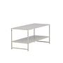 Steel Coffee Table Steel Beige 4