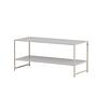 Staal Couchtisch Stahl Beige 7