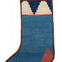 Christmas stocking wool multicolor 41x56cm 1
