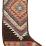 Christmas stocking wool multicolored 41x56cm 0