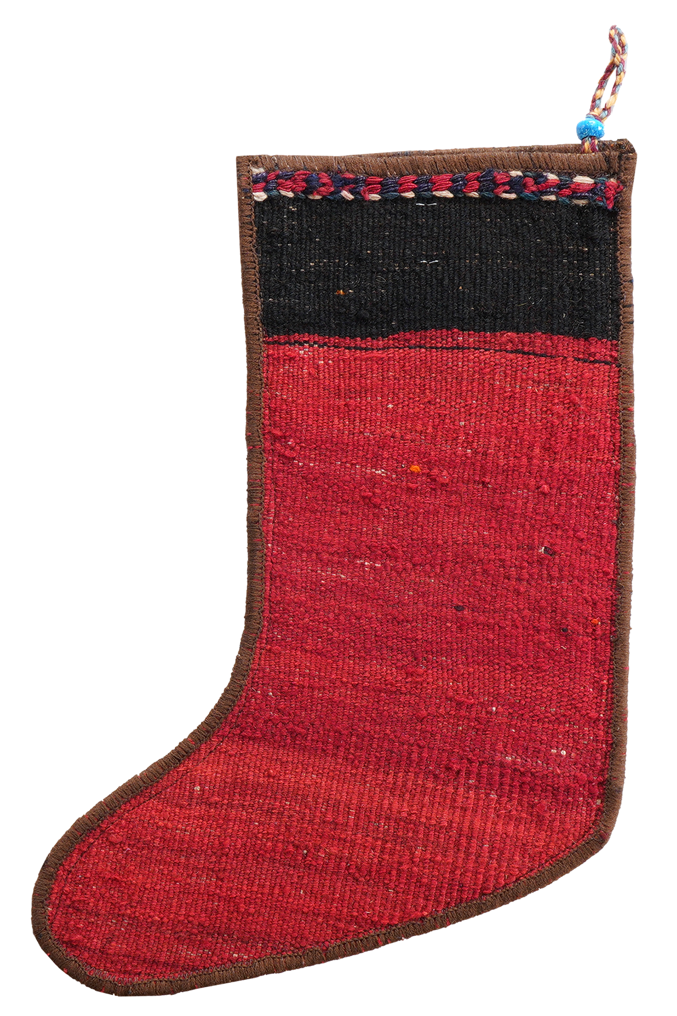 Weihnachtsstrumpf Wolle Mehrfarbig 41x56cm 1
