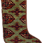 Christmas stocking wool multicolored 41x56cm 0