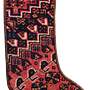 Christmas stocking Wool Multicolored 41x56cm 0