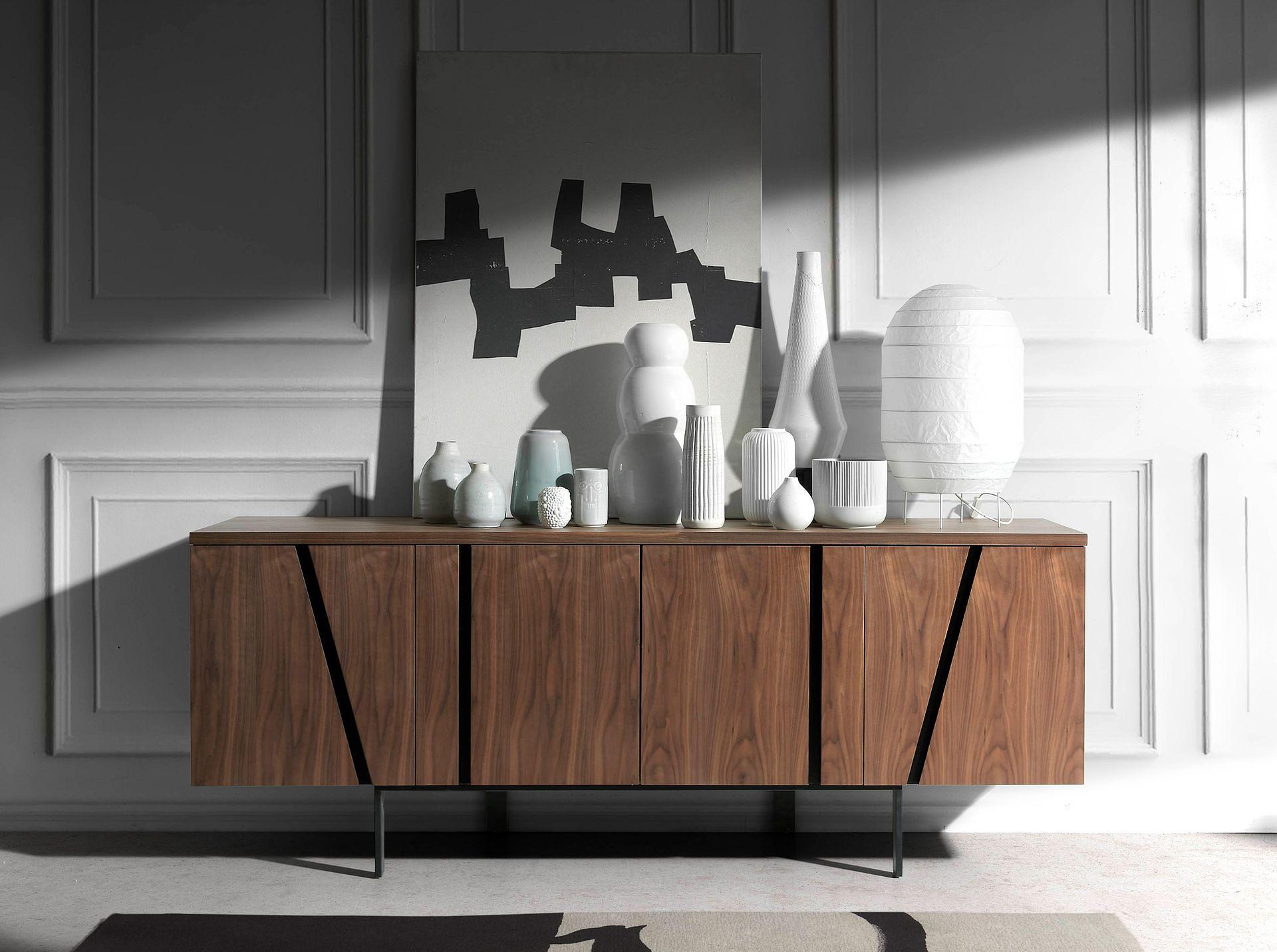 Sideboard walnut wood 6