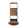 Revolving liquor cabinet Walnut wood 1