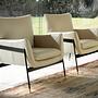 Armchair Leather Cream 2