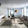 Dining table Walnut porcelain marble 3