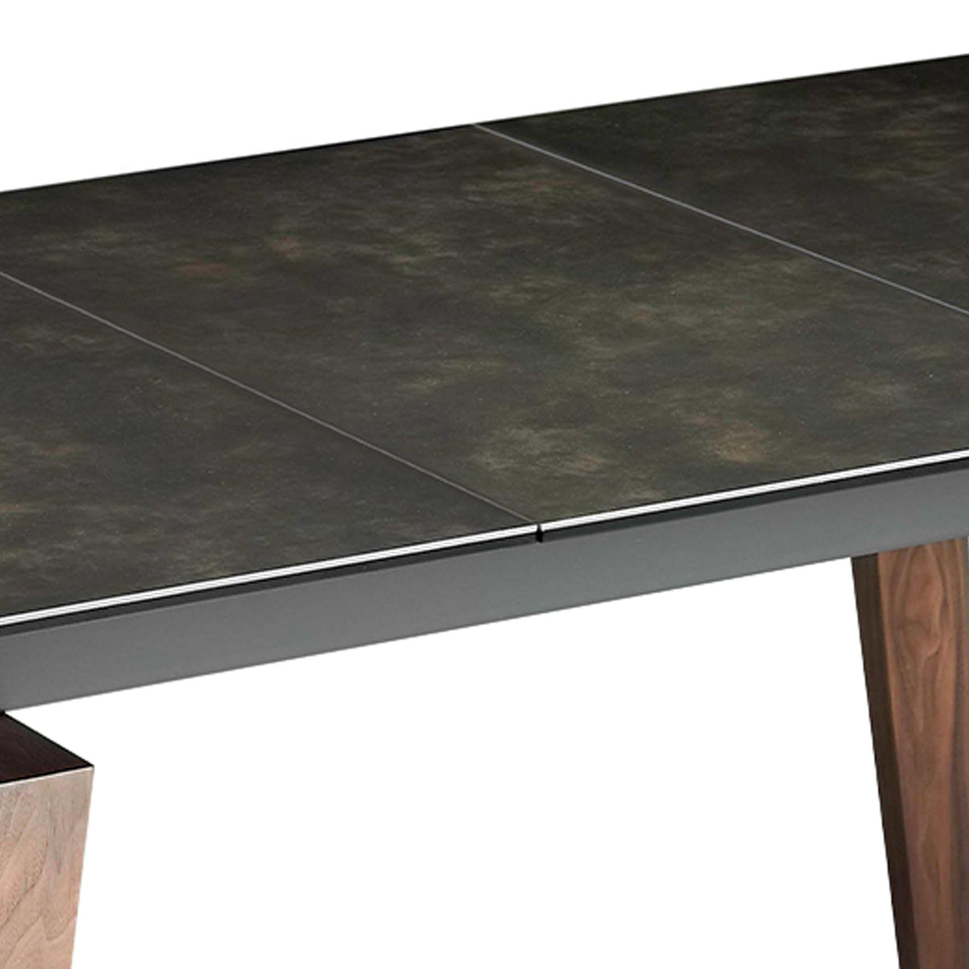 Dining table Walnut porcelain marble 6