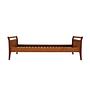 Bed Teak Brown 1970s 0