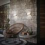 Meluna LED Battery Wall Light White 2