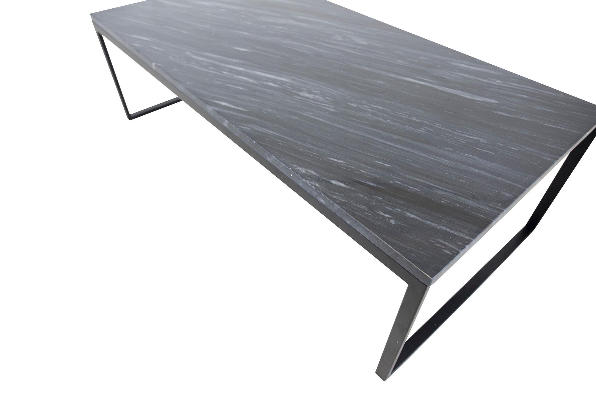 Estelle Coffee table Marble Grey Black 120x60x36cm 4