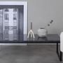 Estelle Coffee table Marble Grey Black 120x60x36cm 0