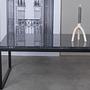 Estelle Coffee table Marble Grey Black 120x60x36cm 1