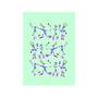 Multitude türkis mit lila Art printMulticolor 1