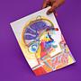 A Real Man Art Print Multicolored 2