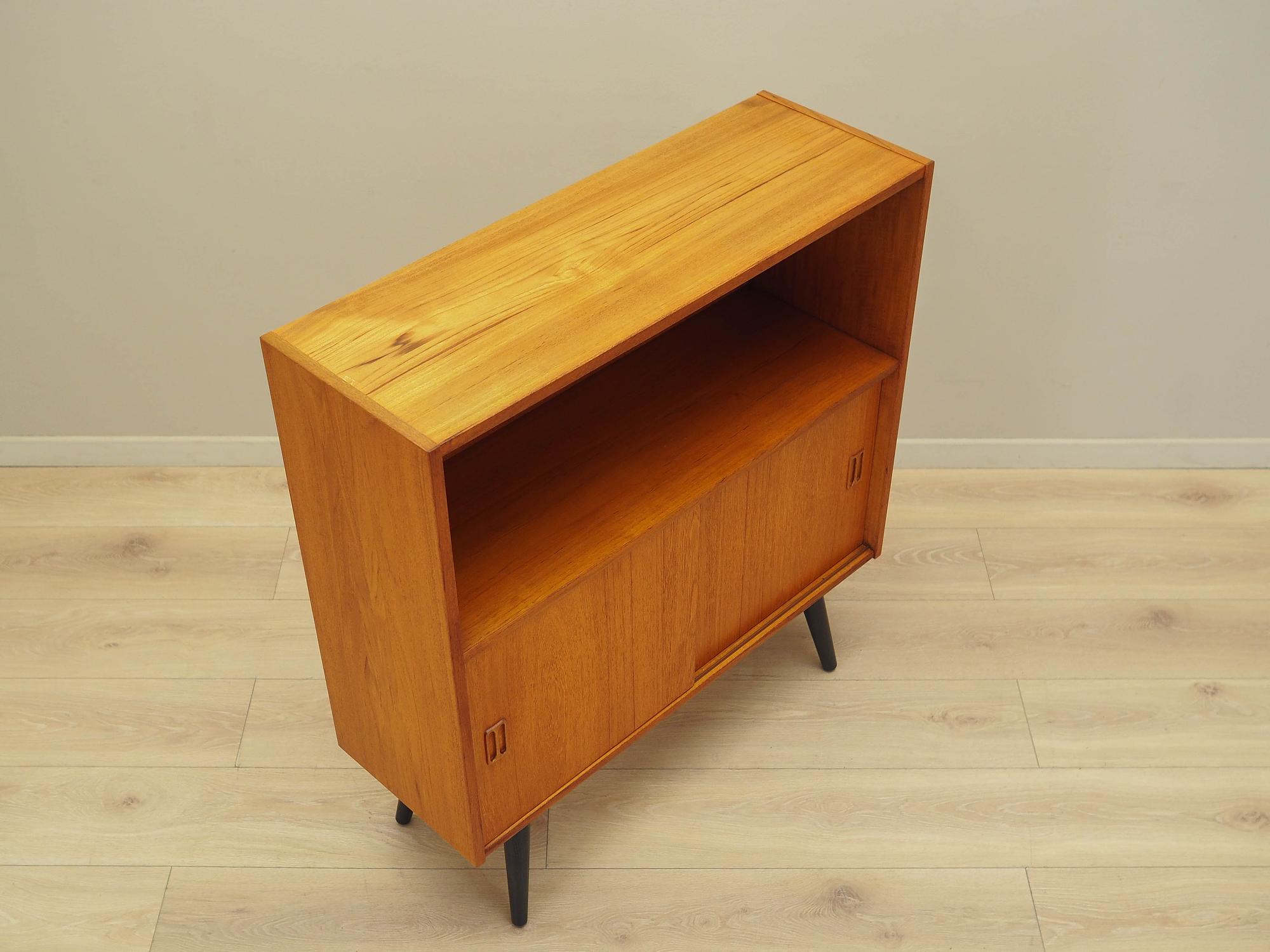 Teak bookshelf 1970s 6