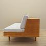 Eichensofa Weiß Braun 1960er Jahre 3