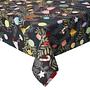 Christmas Cheers Tablecloth Cotton Multicolor 160x250cm 0