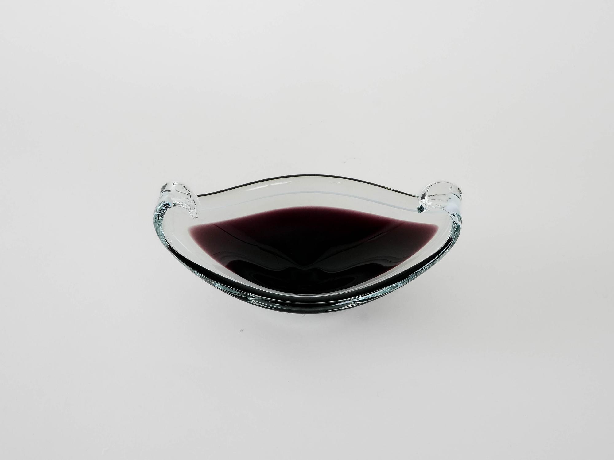 Plate Murano glass 1950s 3
