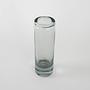 Glasvase Transparent 1970er Jahre 3