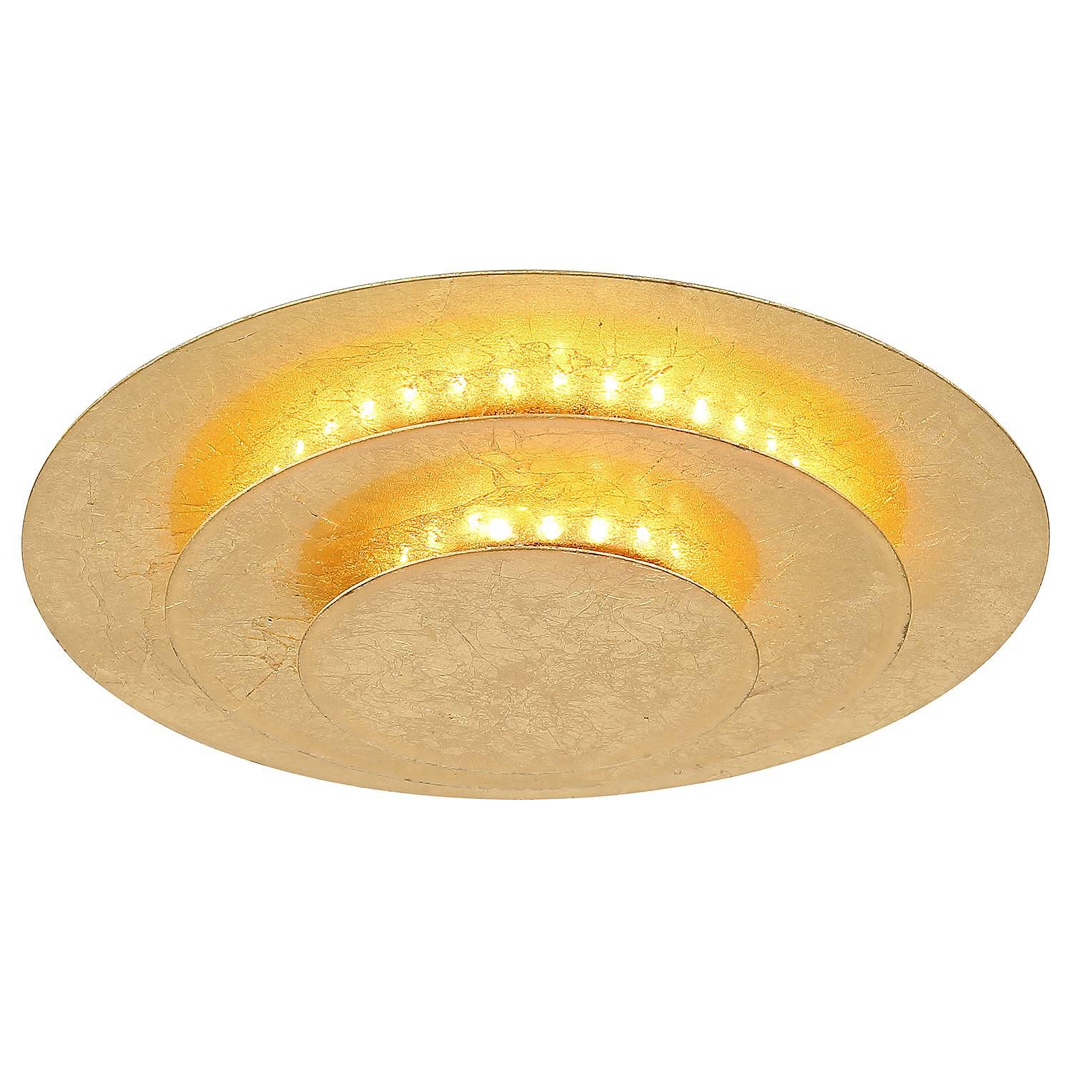  1-Flammig Heda LED-Deckenleuchte Eisen ⌀18 cm 0