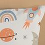 Kinderbettwäsche Renforcé Mehrfarbig 140x200/220cm Kissen 70x60cm 3